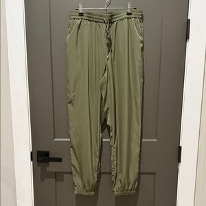 Lightweight Olive Green Joggers